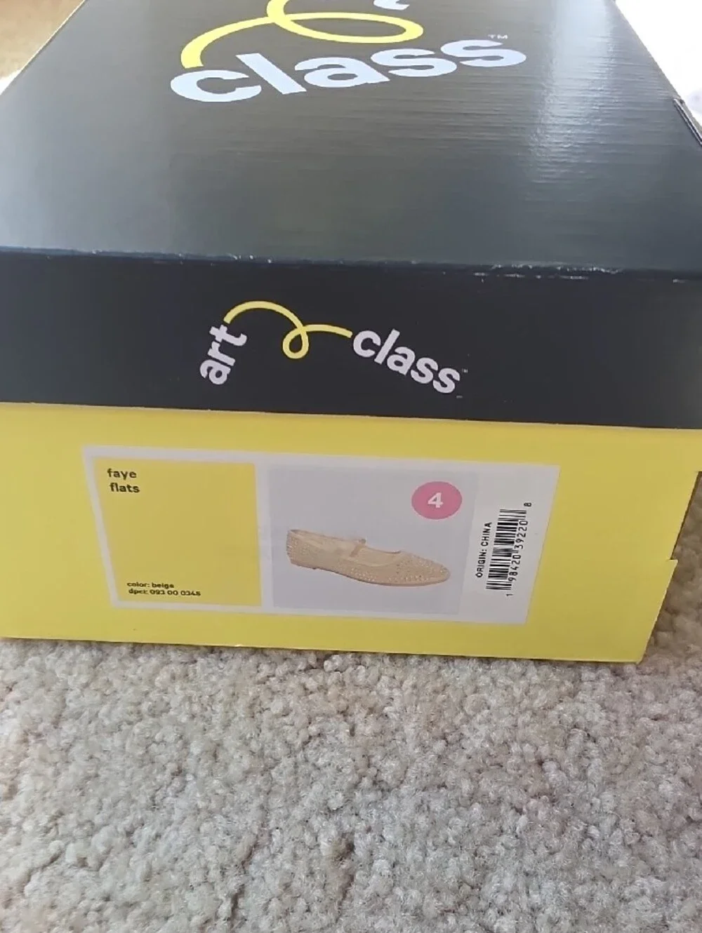 art class ballet flats